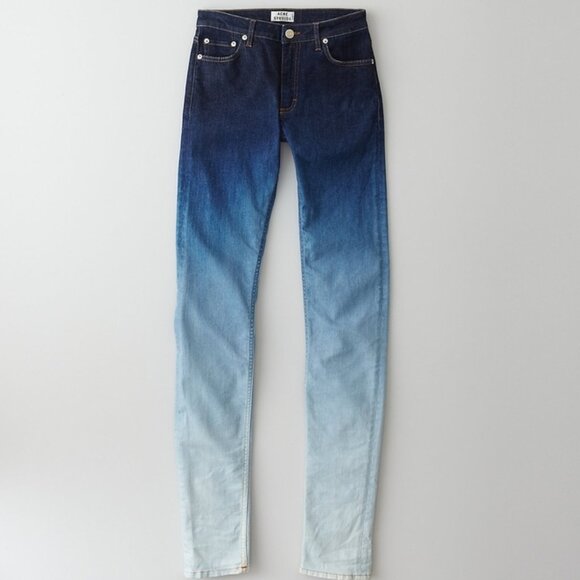 ACNE Studios Flex S Degrade Ombre Jeans - Picture 1 of 5